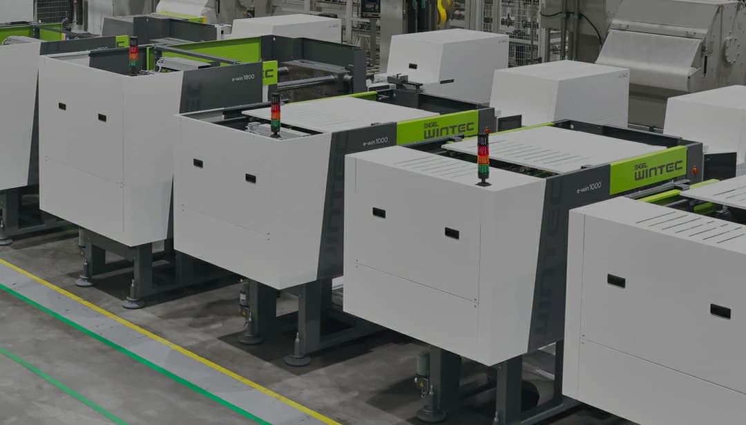 WINTEC e-win all-electric injection moulding machines in production